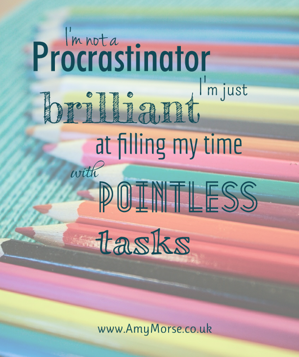 i'm not a procrastinator