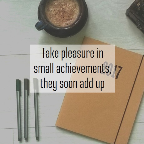 Small achievements add up