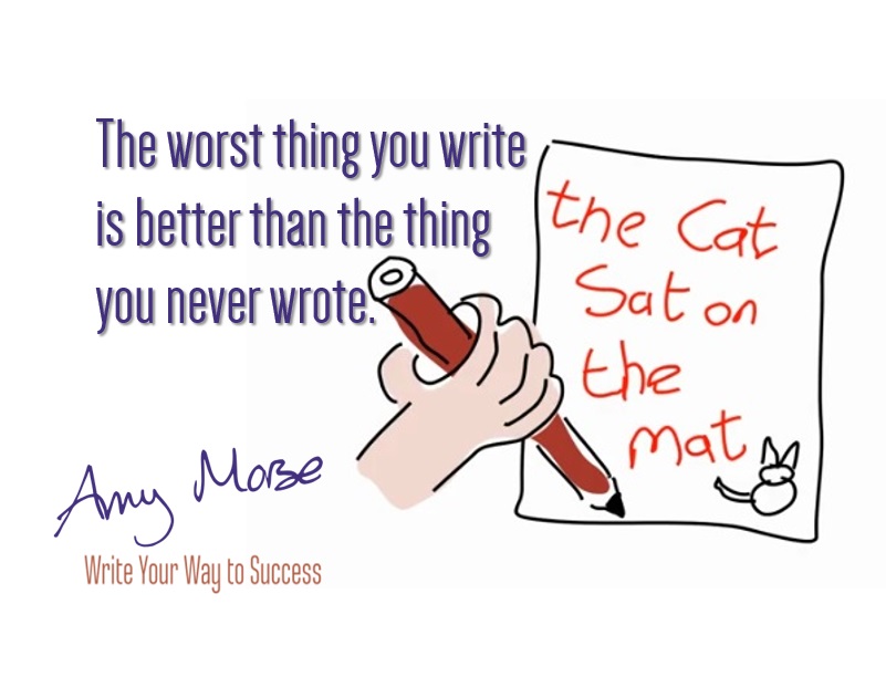 The worst thing you write is better than the blogs you never wrote