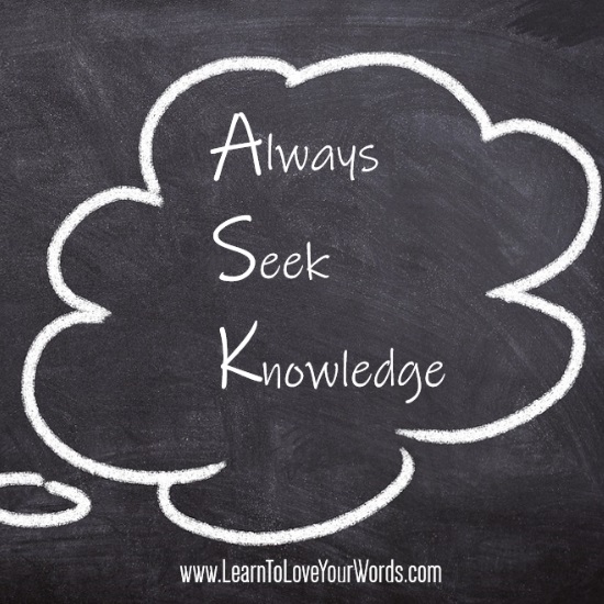 ASK = Always Seek Knowledge