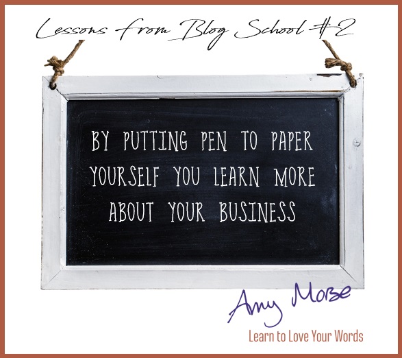 Blog school lessons: Learn through writing