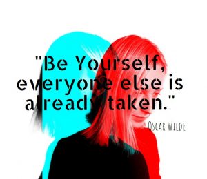 Be yourself. Authenticity, with boundaries