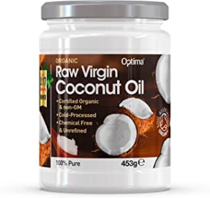 Raw organic coconut oil