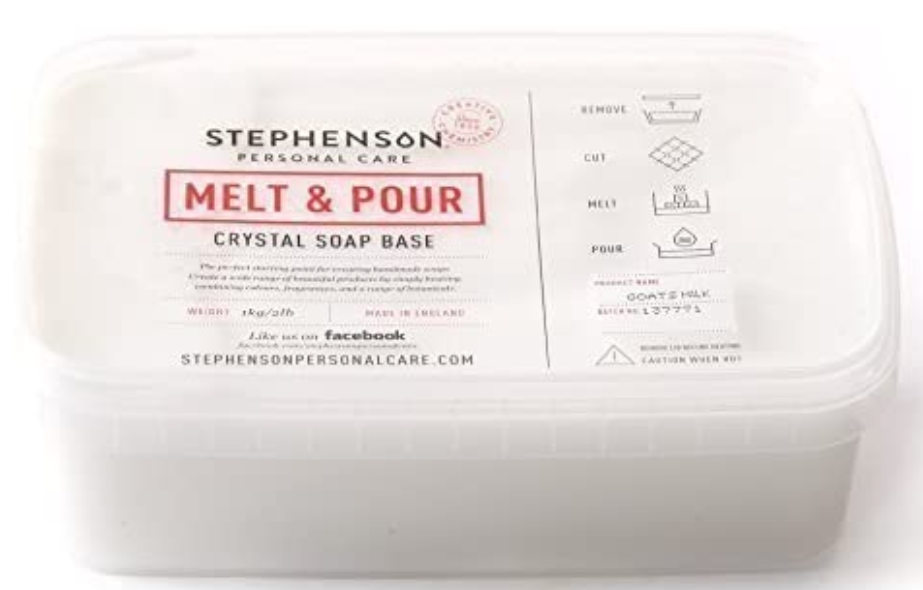 Melt and pour soap base with Goat's Milk