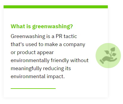What is Greenwashing - Greenpeace